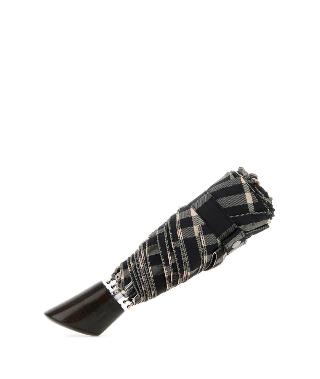 BURBERRY Черный зонт, фото 2