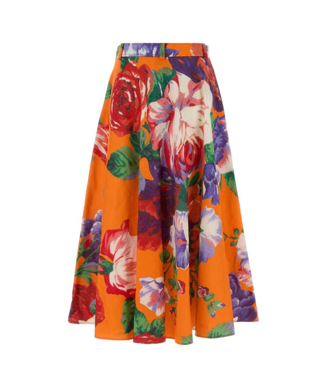 MOSCHINO Мульти хлопковая юбка миди, фото 2