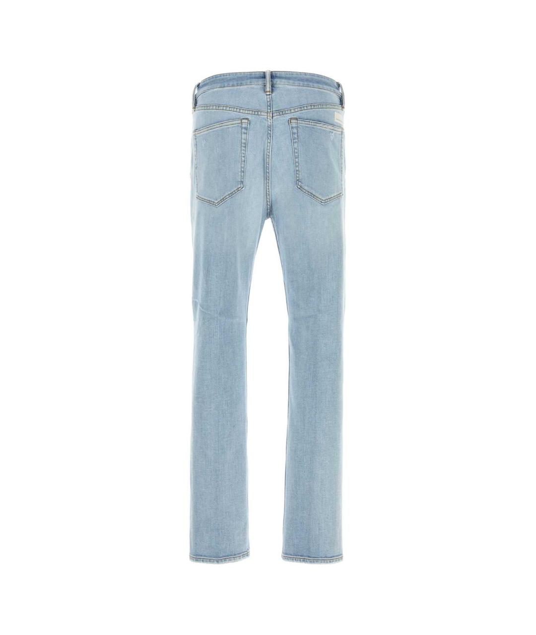 NINE IN THE MORNING Голубые хлопковые джинсы, фото 2