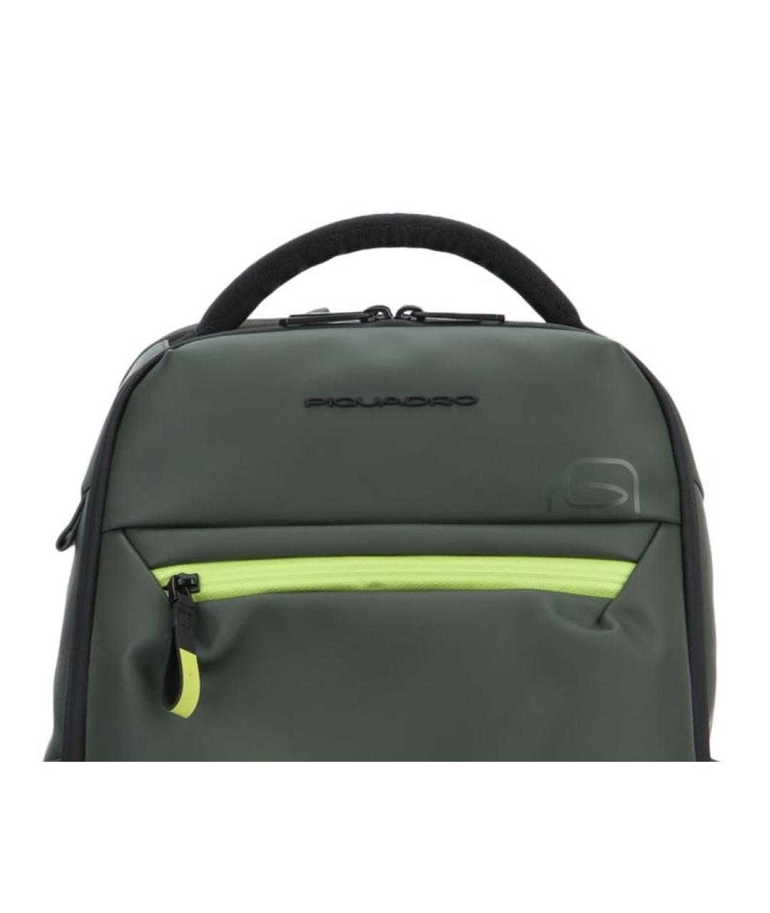 PIQUADRO Зеленый рюкзак, фото 3