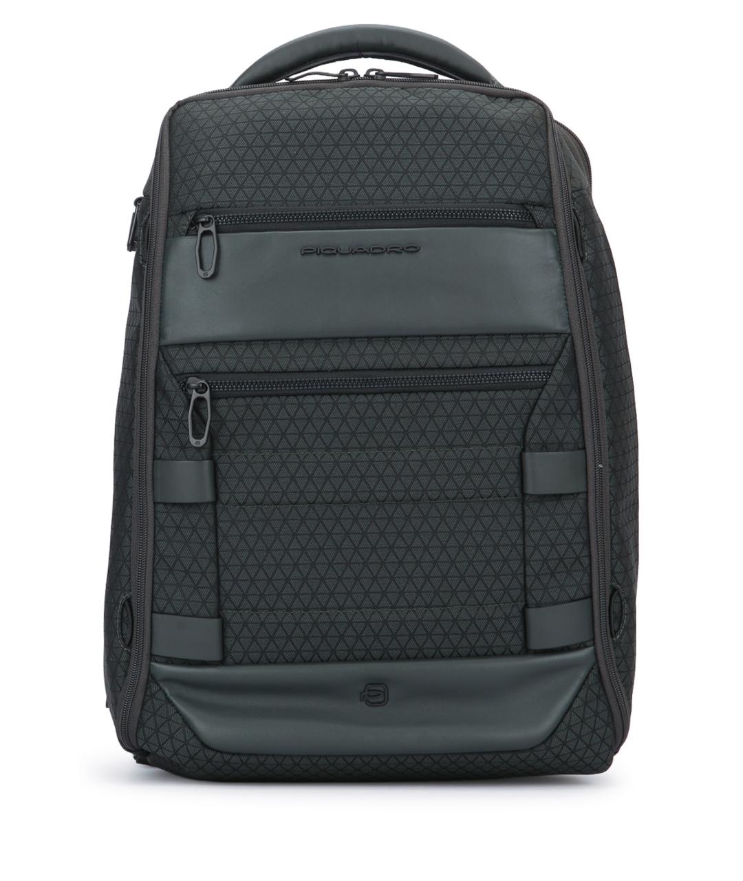 PIQUADRO Черный рюкзак, фото 1