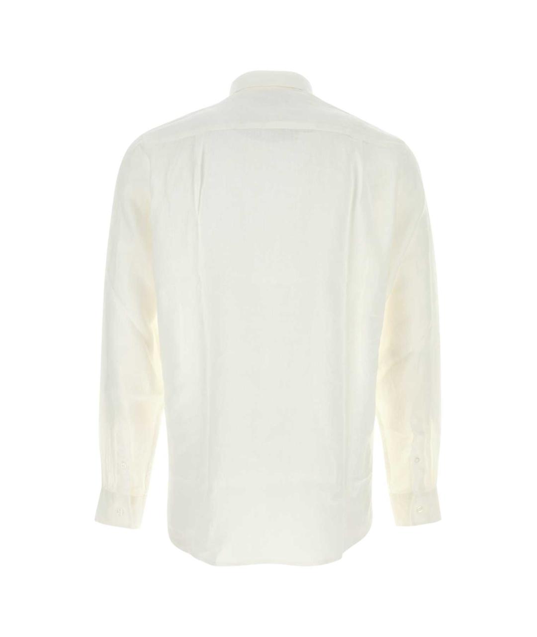 VILEBREQUIN Белая льняная кэжуал рубашка, фото 2