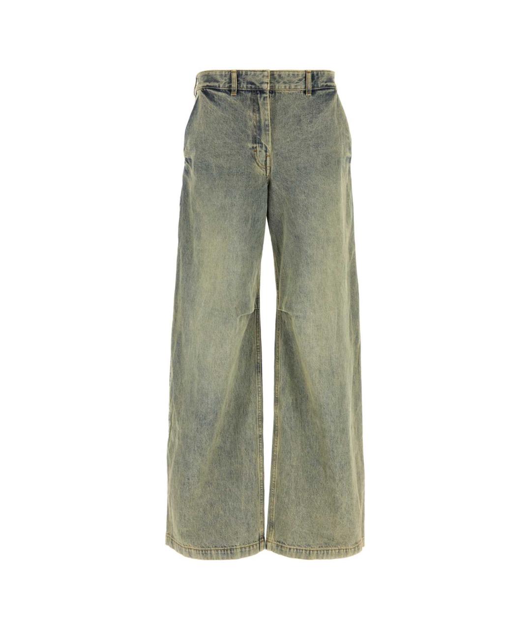 entire studios Голубые хлопковые прямые джинсы, фото 1