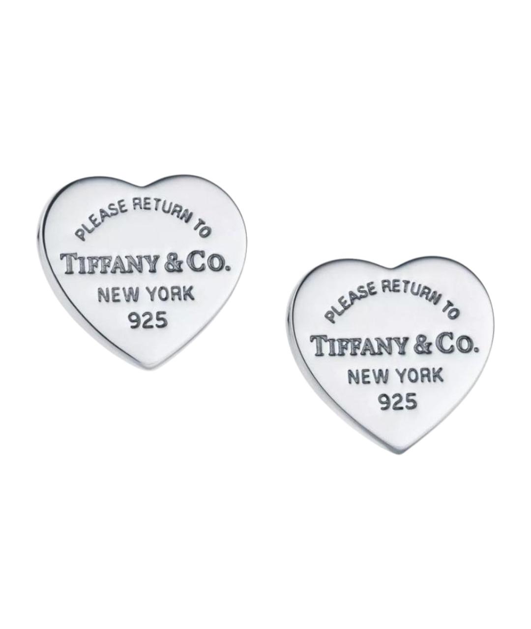 TIFFANY&CO Серебряные серебряные серьги, фото 1