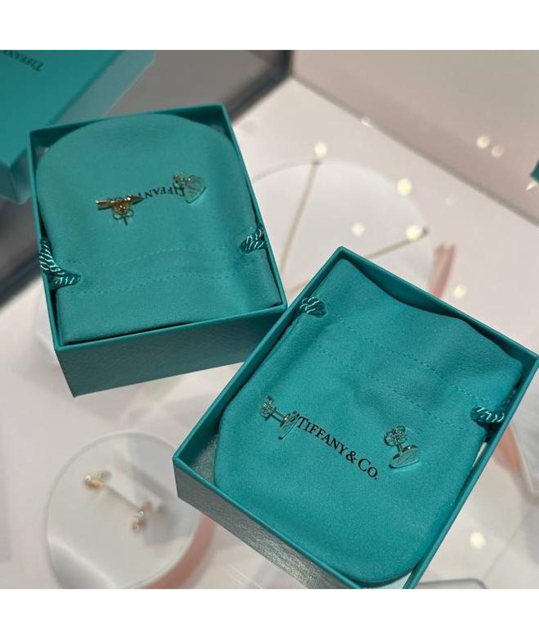 TIFFANY&CO Серебряные серебряные серьги, фото 3