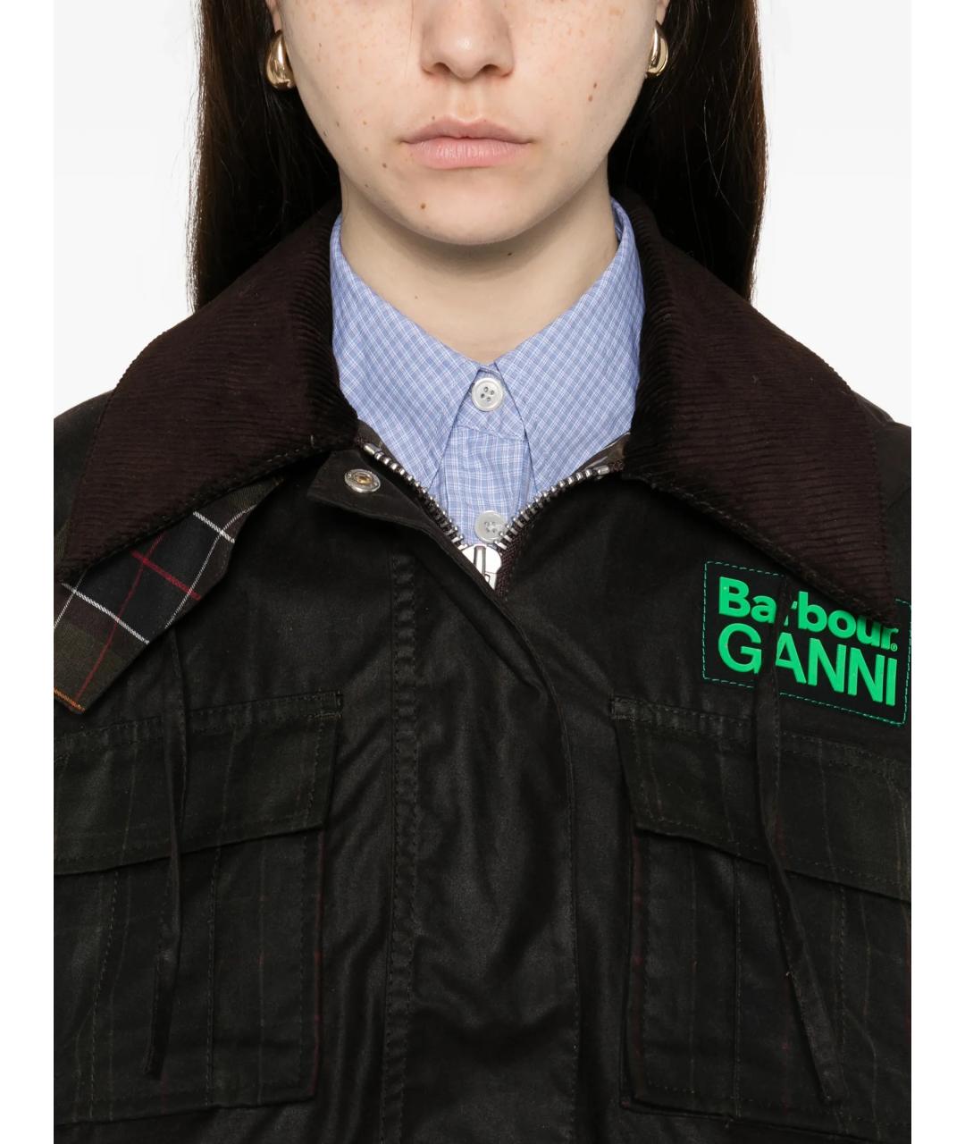 BARBOUR Коричневая хлопковая куртка, фото 3