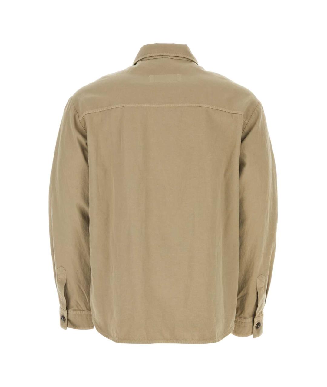 FAY Бежевая хлопковая кэжуал рубашка, фото 2