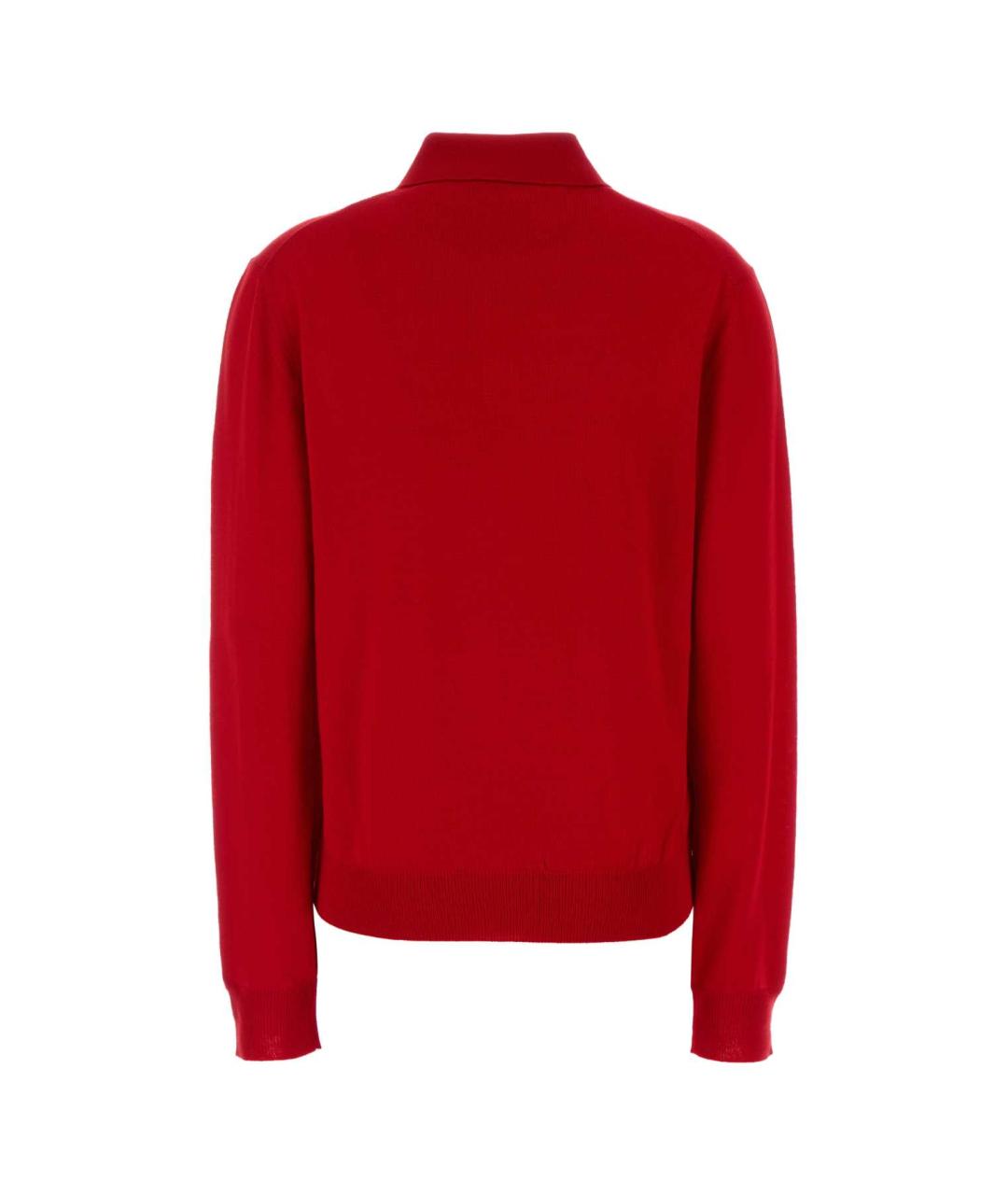 MIU MIU Красный шерстяной джемпер / свитер, фото 2