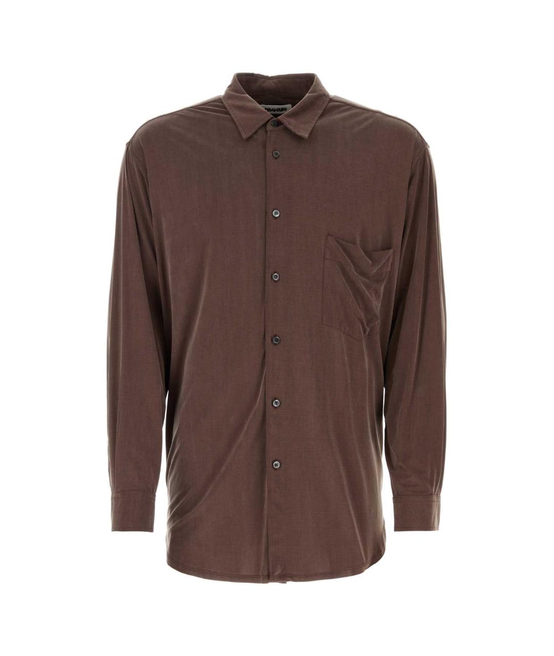 MAGLIANO Коричневая кэжуал рубашка, фото 1