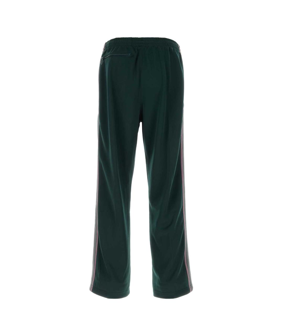 NEEDLES Зеленые полиэстеровые повседневные брюки, фото 2