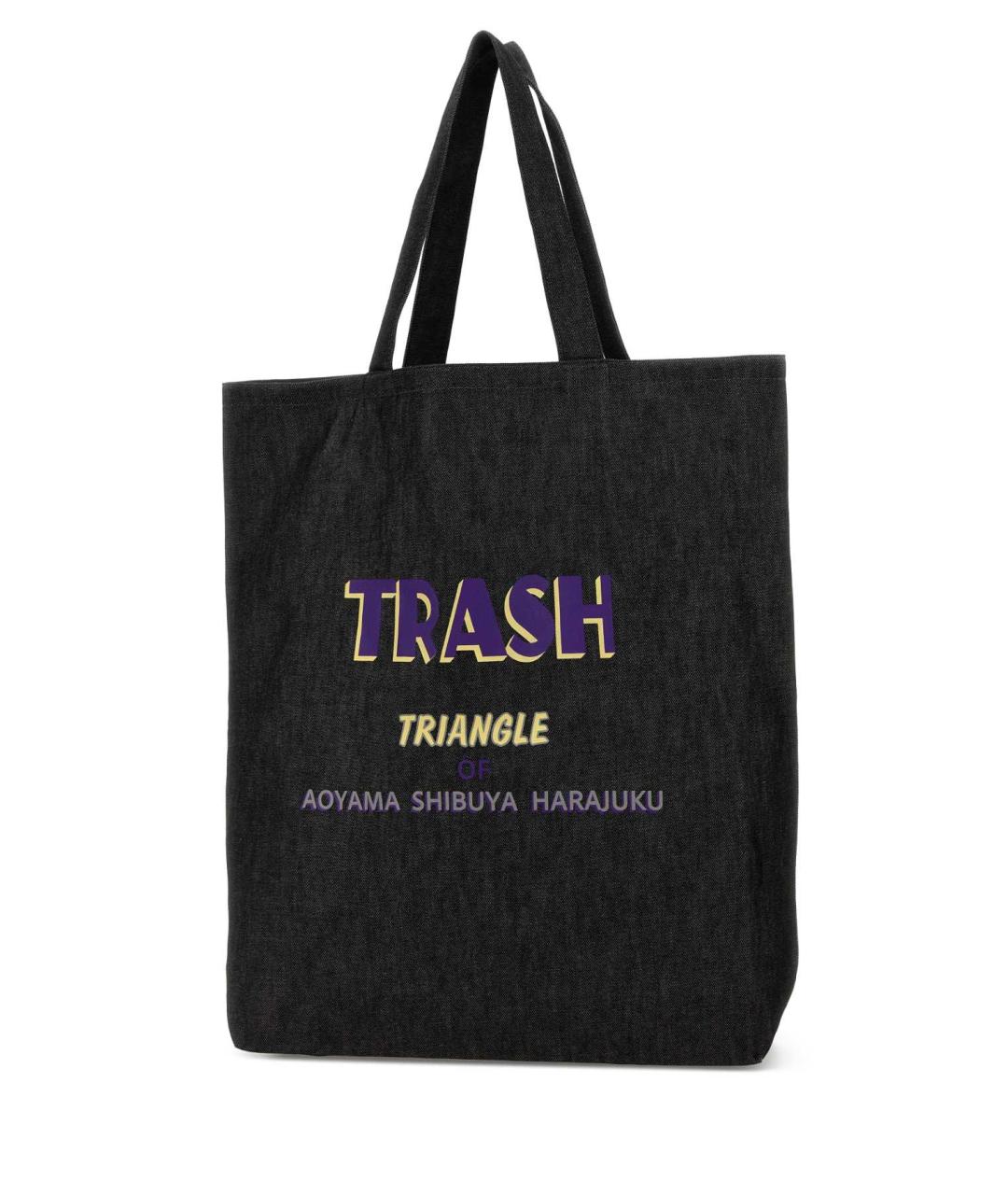 NEEDLES Черная тканевая сумка тоут, фото 2