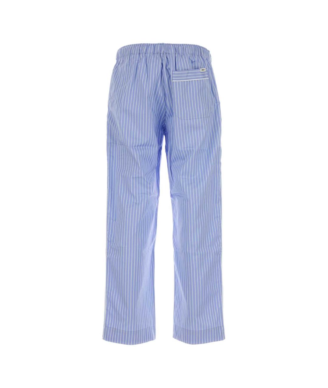 TEKLA Мульти хлопковые прямые брюки, фото 2