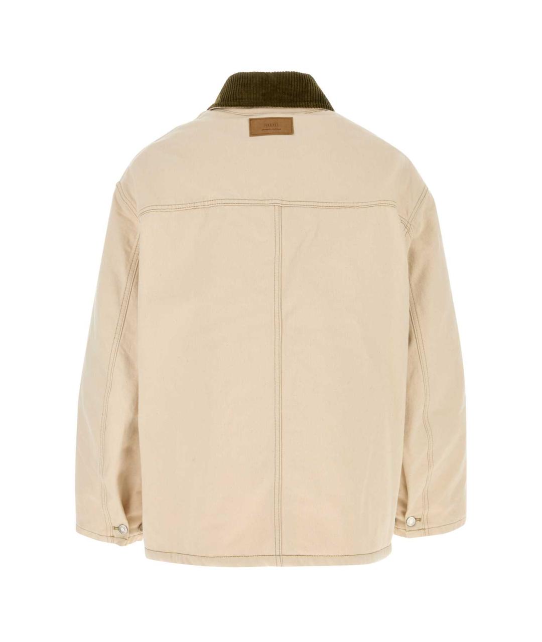 Ami Paris Бежевая хлопковая куртка, фото 2