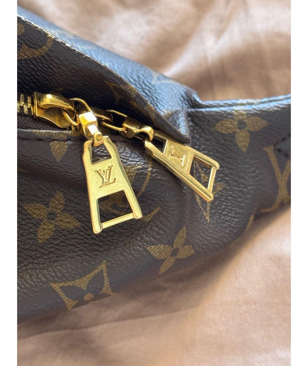 LOUIS VUITTON Коричневая поясная сумка, фото 8