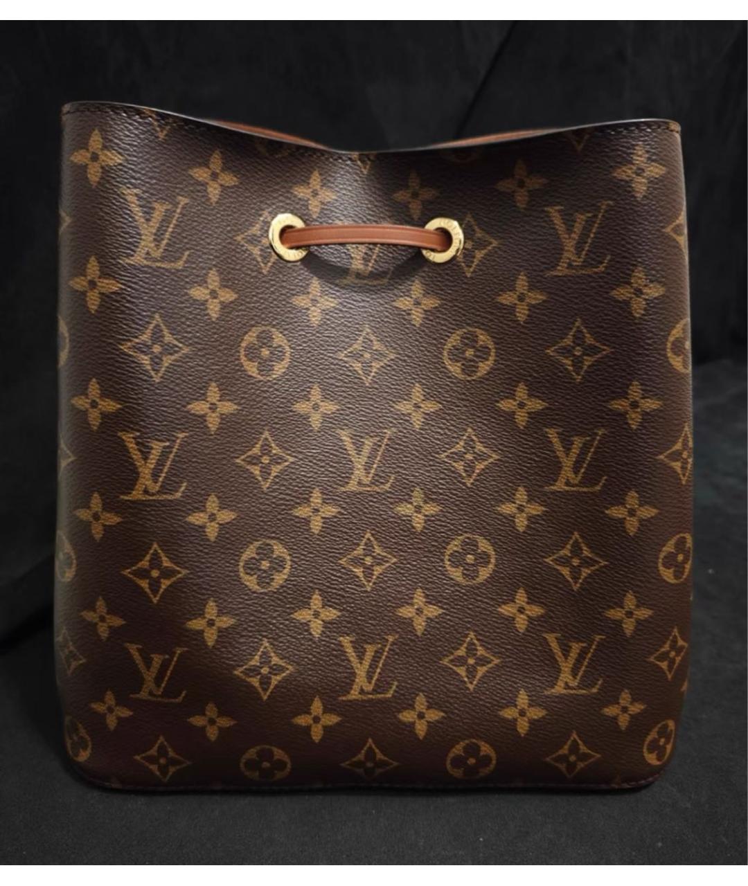 LOUIS VUITTON Коричневая сумка через плечо, фото 3