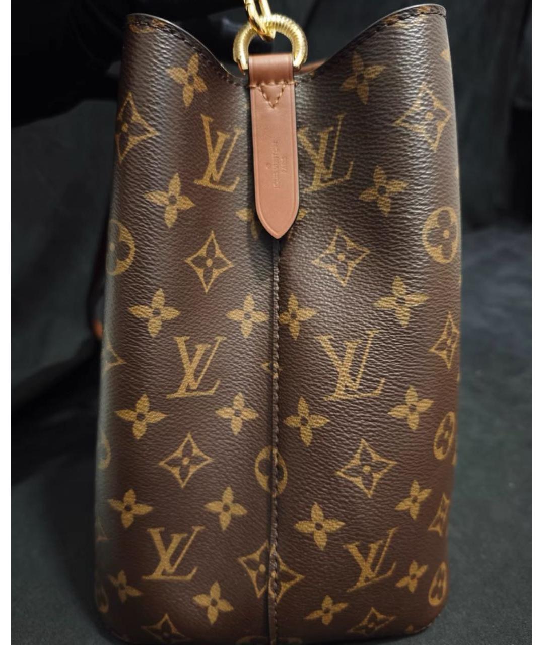 LOUIS VUITTON Коричневая сумка через плечо, фото 2