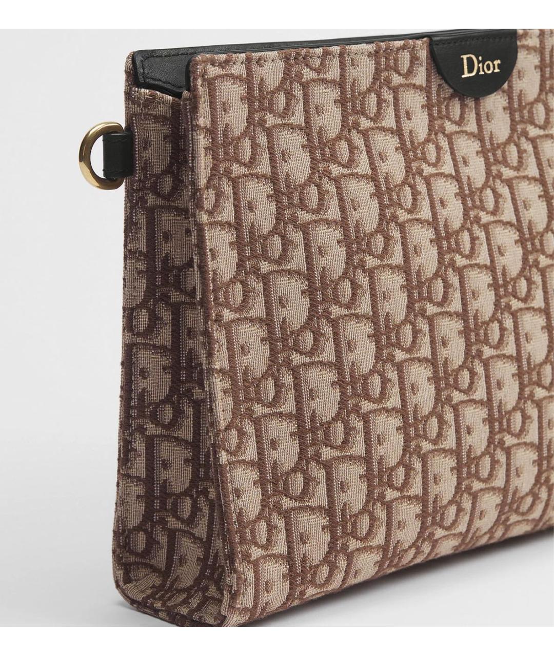 CHRISTIAN DIOR Коричневый кошелек, фото 3