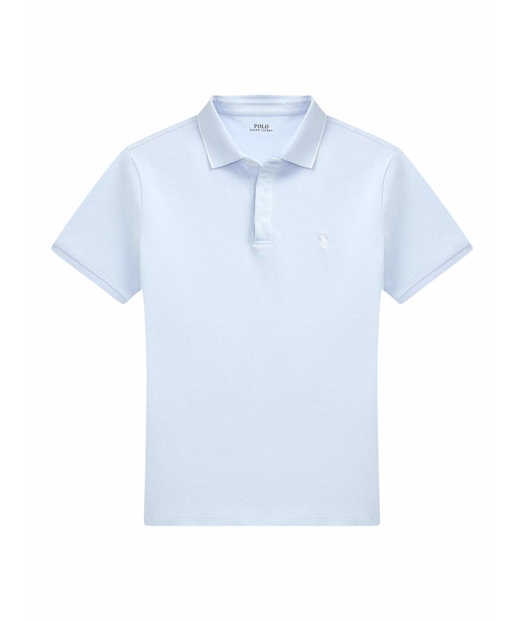 POLO RALPH LAUREN Хлопковое поло с коротким рукавом, фото 1