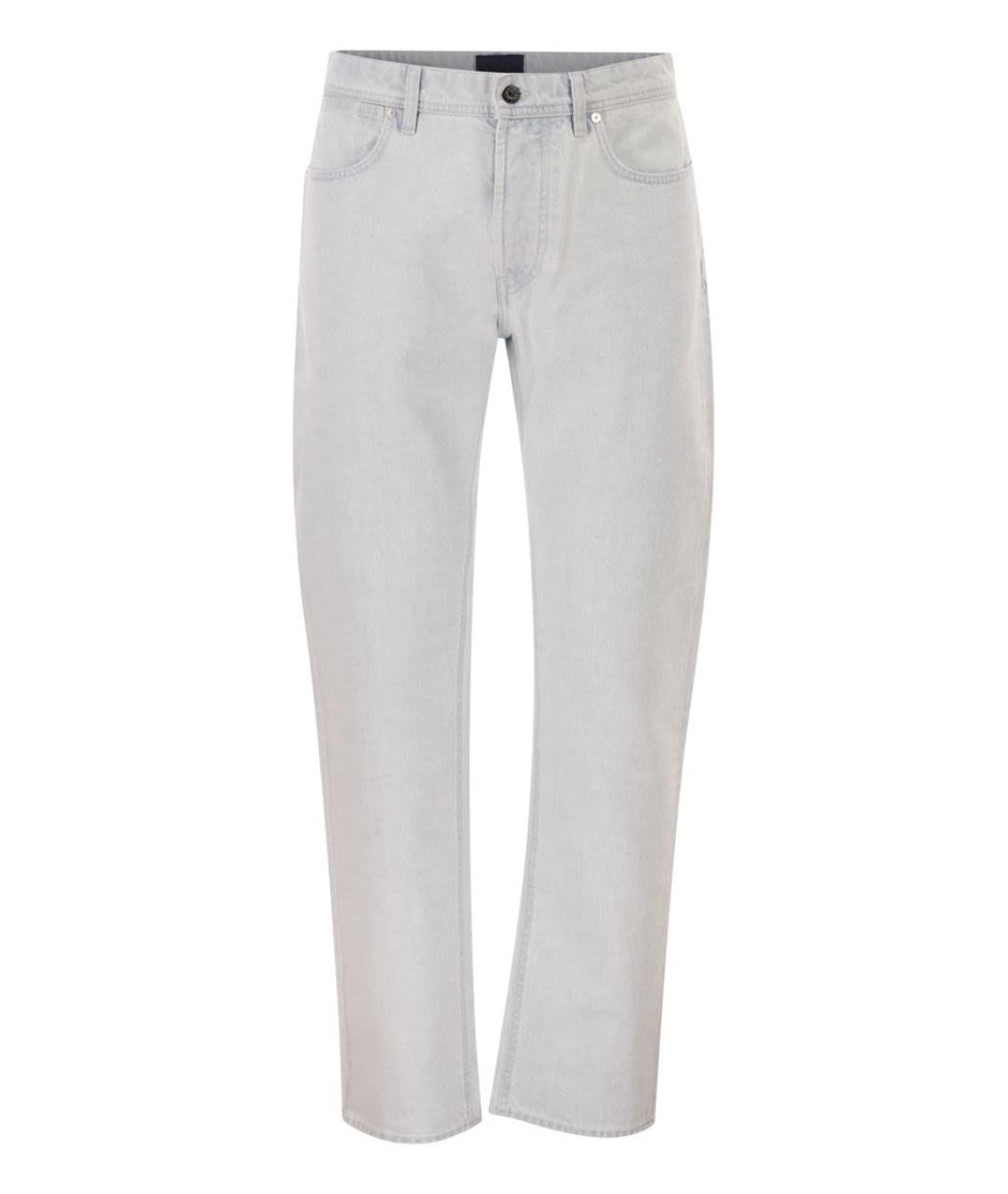 STONE ISLAND Голубые хлопковые джинсы, фото 1