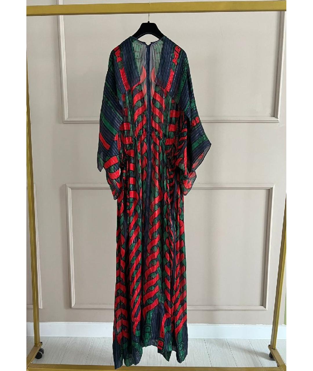 GUCCI Красное вискозное платье, фото 8