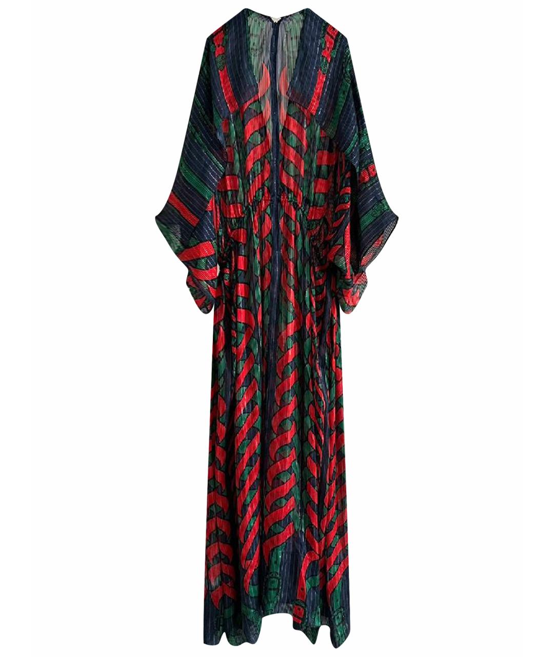 GUCCI Красное вискозное платье, фото 1