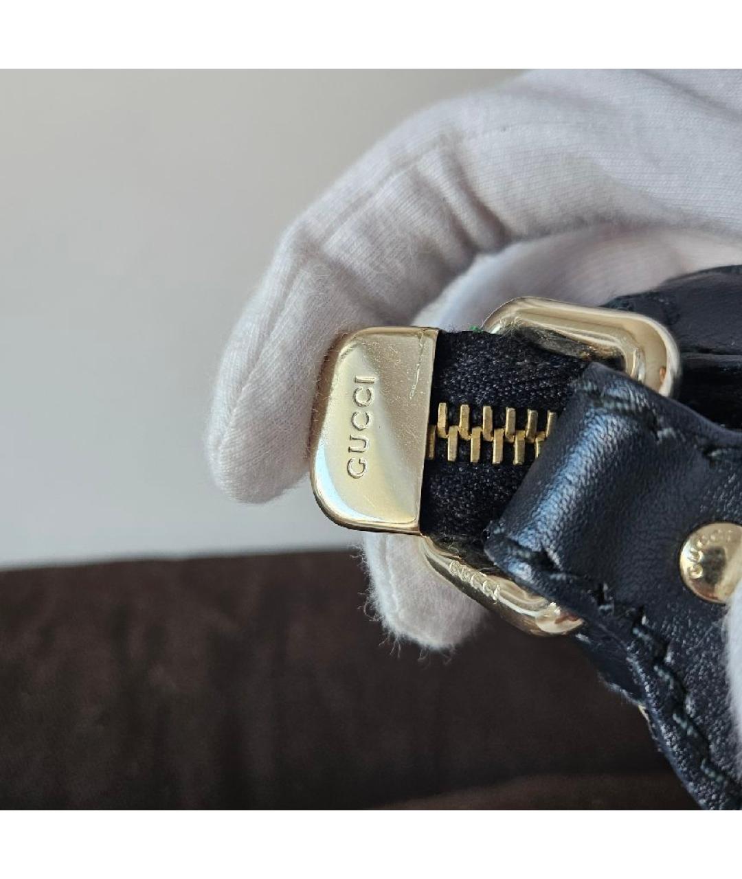 GUCCI Коричневая тканевая сумка через плечо, фото 4