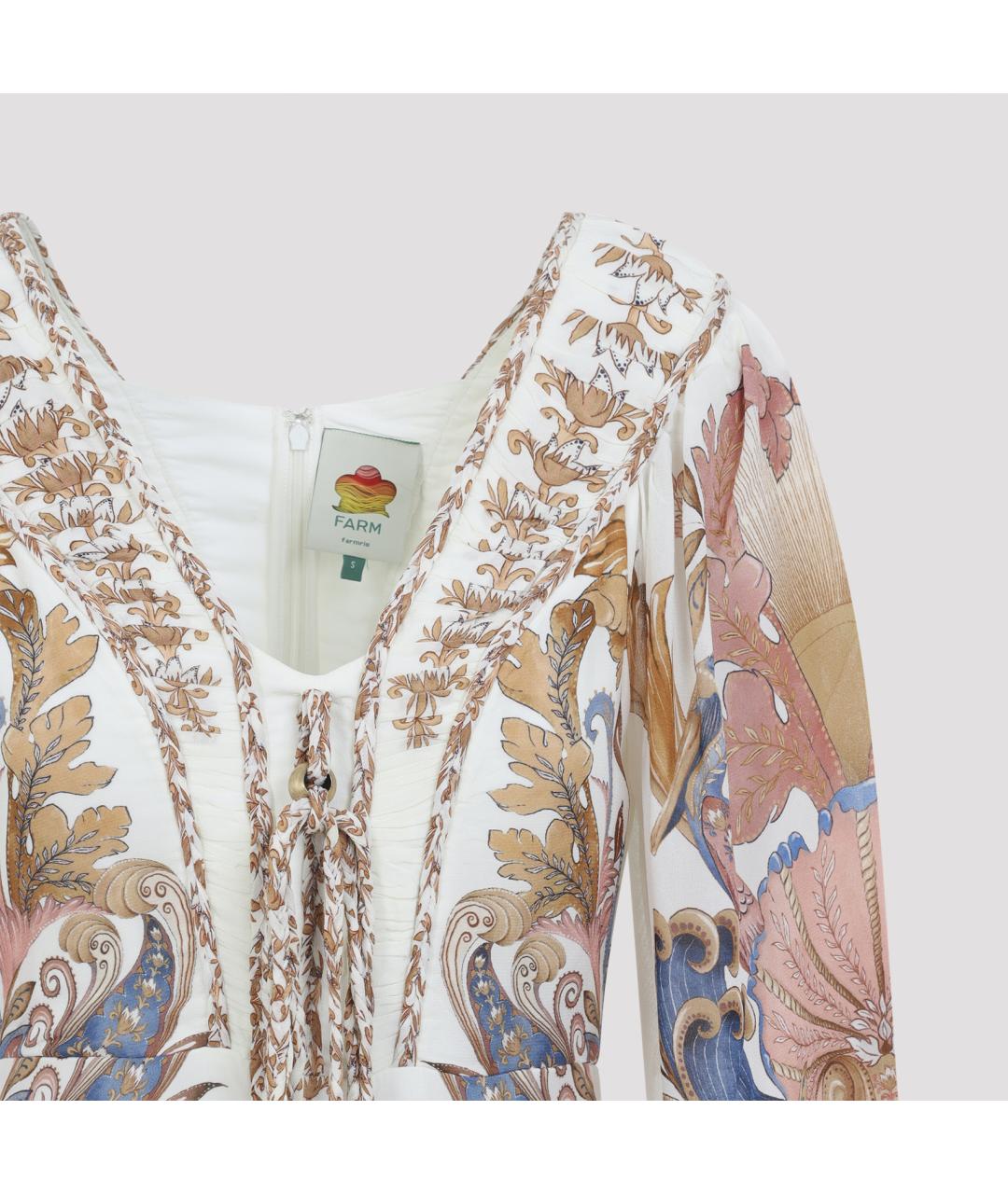 FARM RIO Мульти вискозное платье, фото 5
