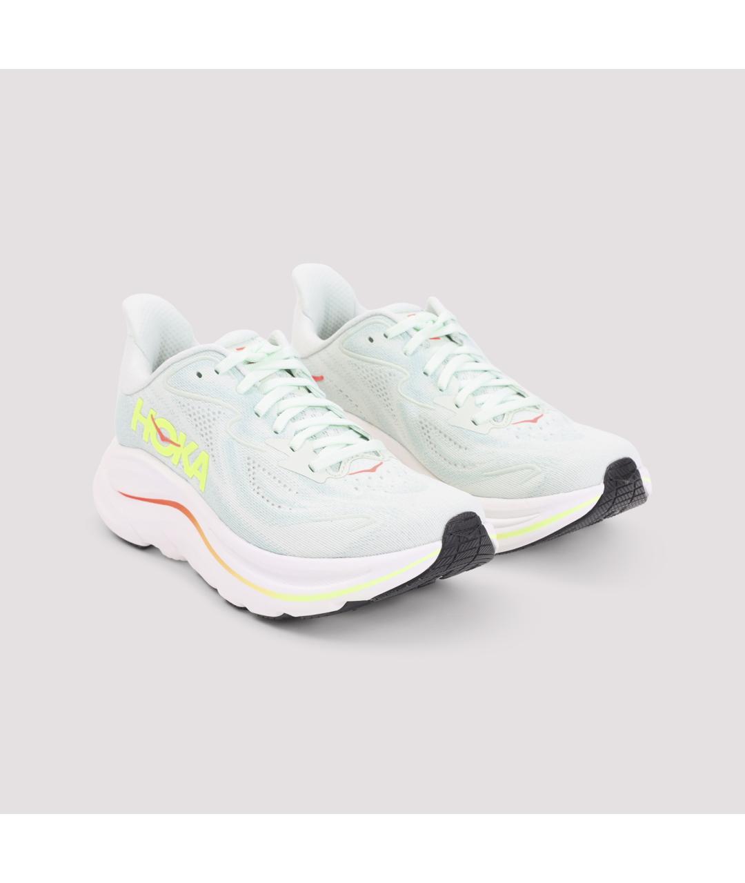 HOKA Голубые текстильные кроссовки, фото 4