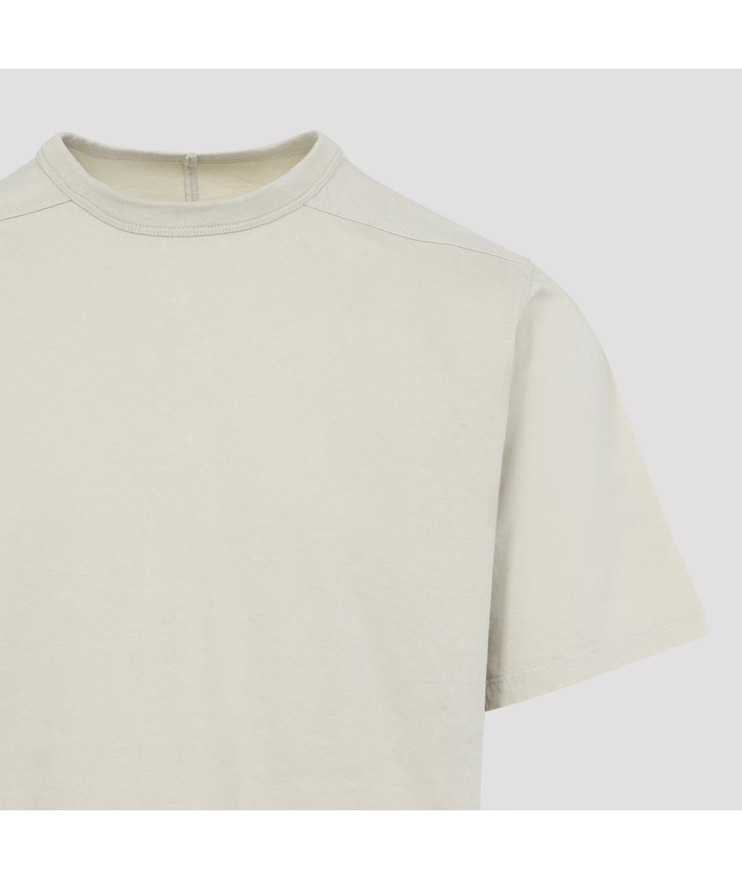 RICK OWENS Хлопковая футболка, фото 4