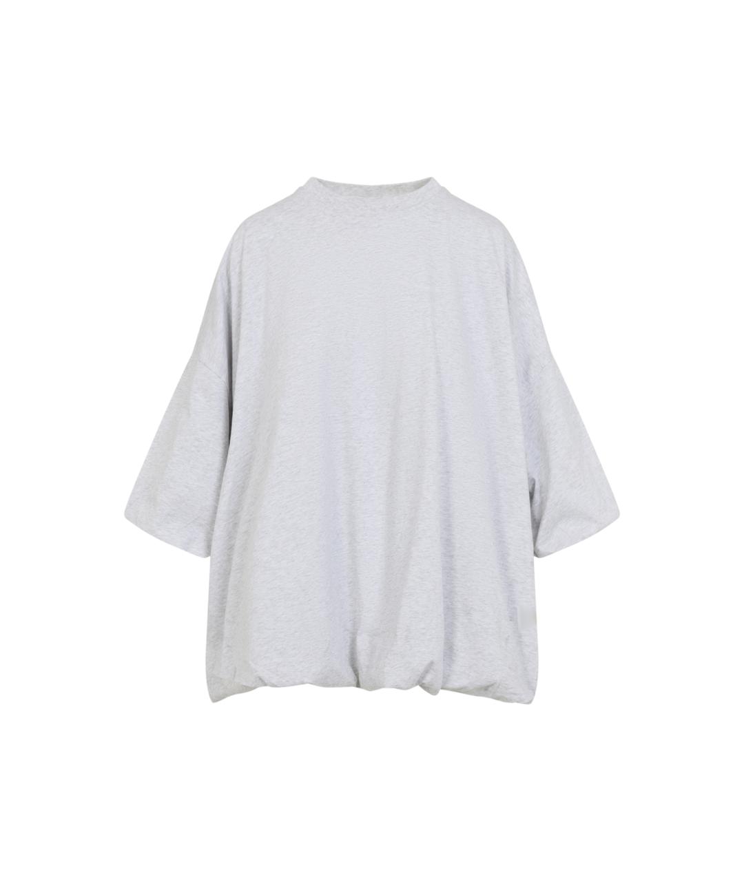 ACNE STUDIOS Серая хлопковая футболка, фото 1