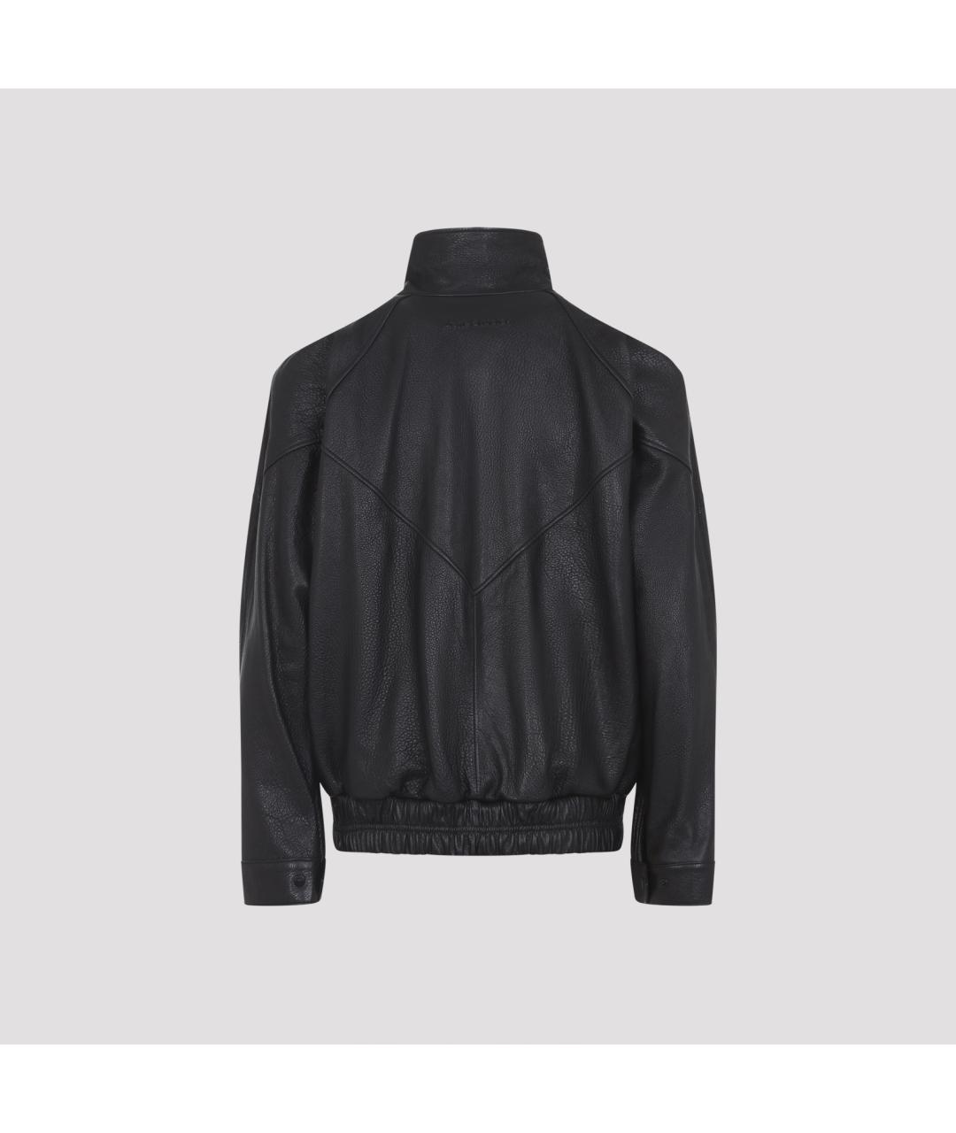 ACNE STUDIOS Черная кожаная куртка, фото 3