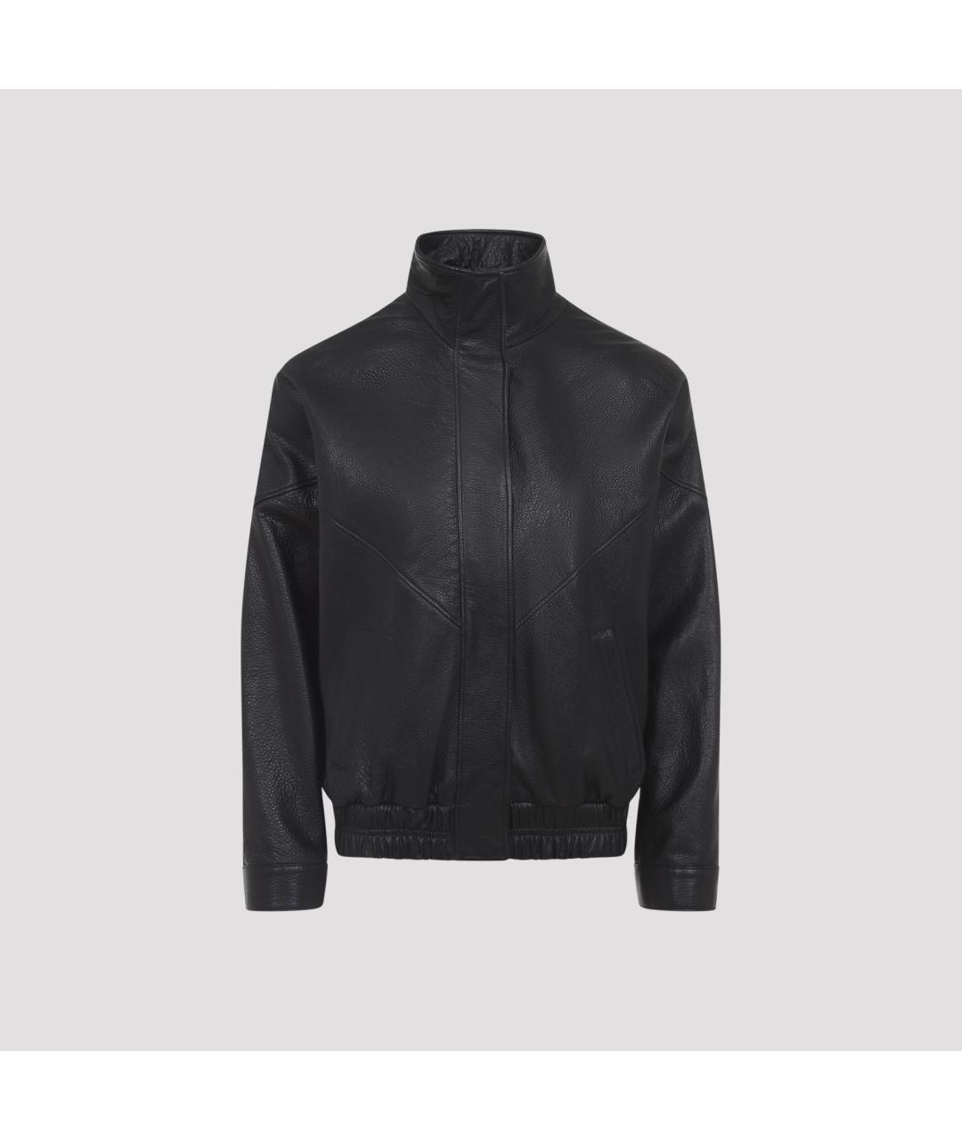 ACNE STUDIOS Черная кожаная куртка, фото 2