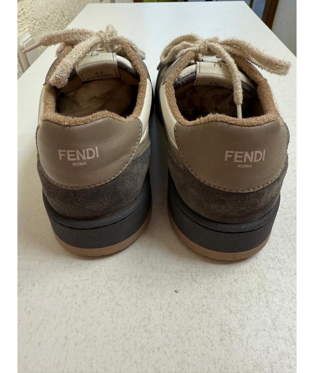 FENDI Низкие кроссовки / кеды, фото 4