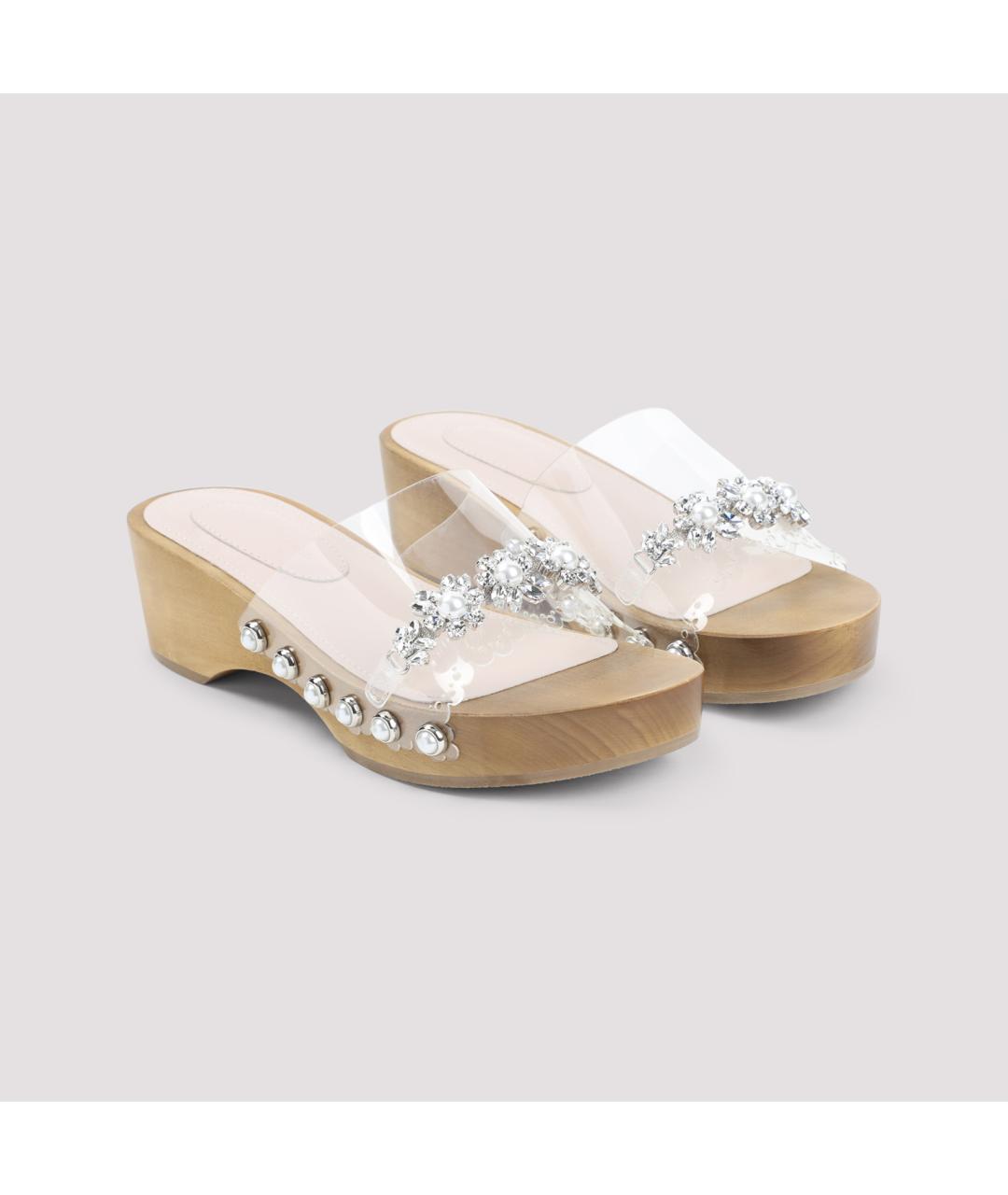 SIMONE ROCHA Босоножки из искусственной кожи, фото 4