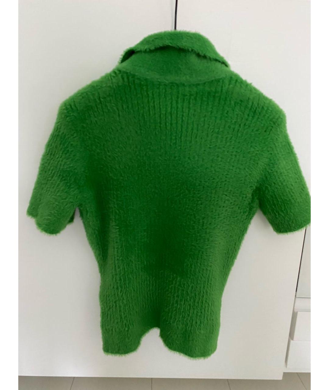SANDRO Зеленый синтетический джемпер / свитер, фото 2
