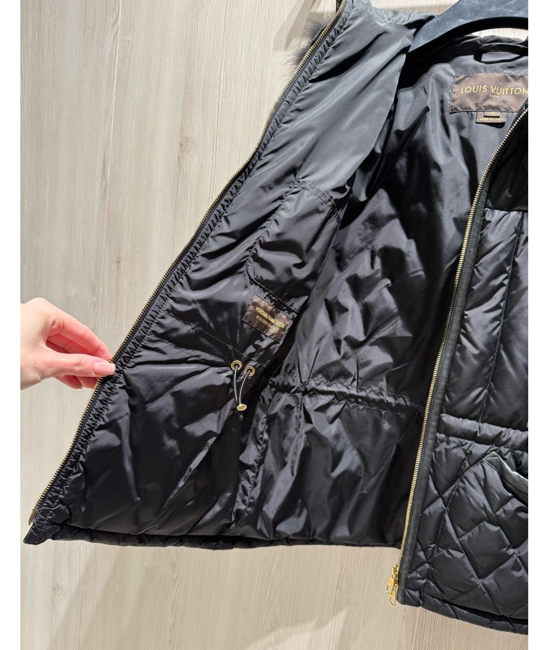LOUIS VUITTON Черный пуховик, фото 6
