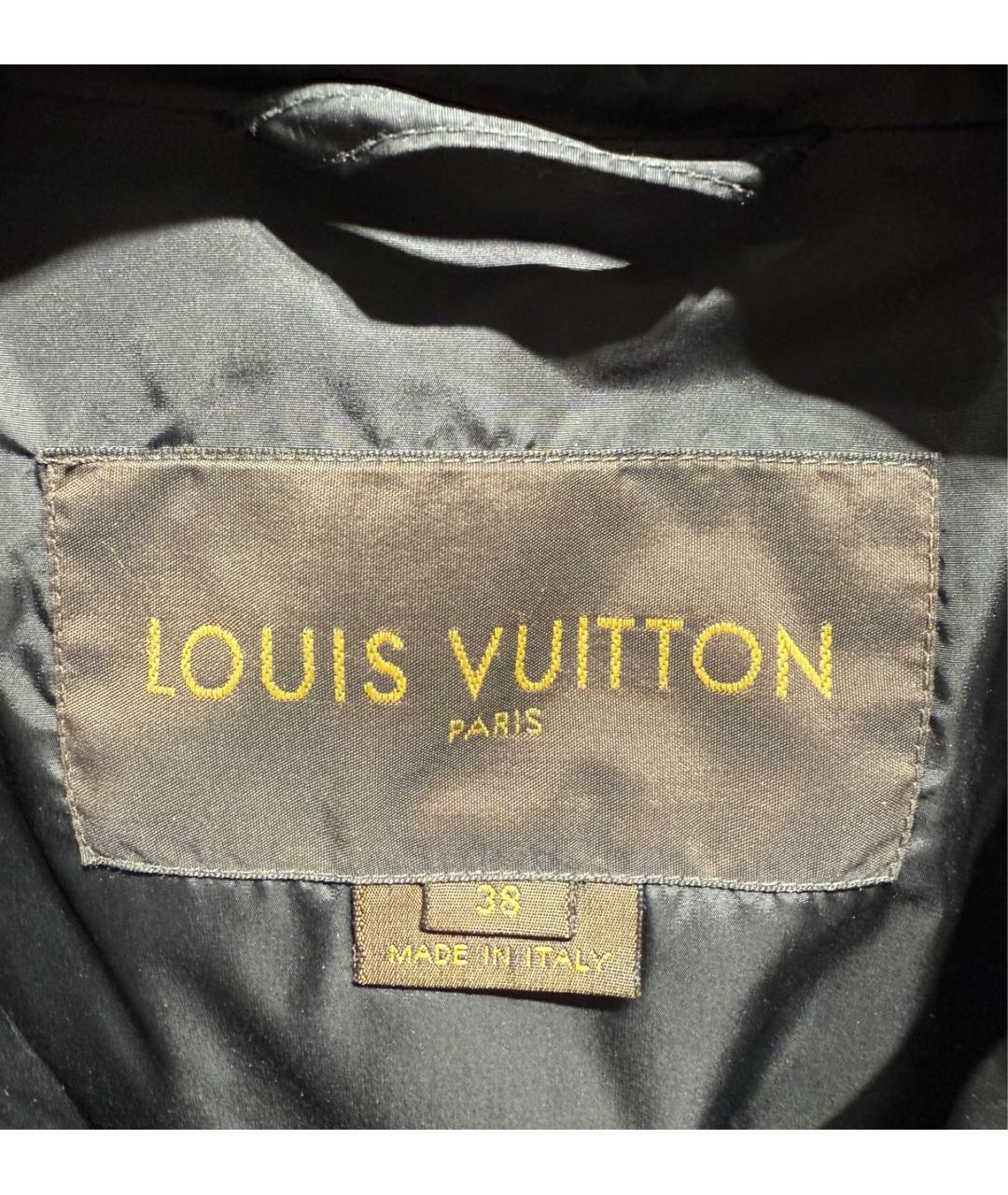 LOUIS VUITTON Черный пуховик, фото 5