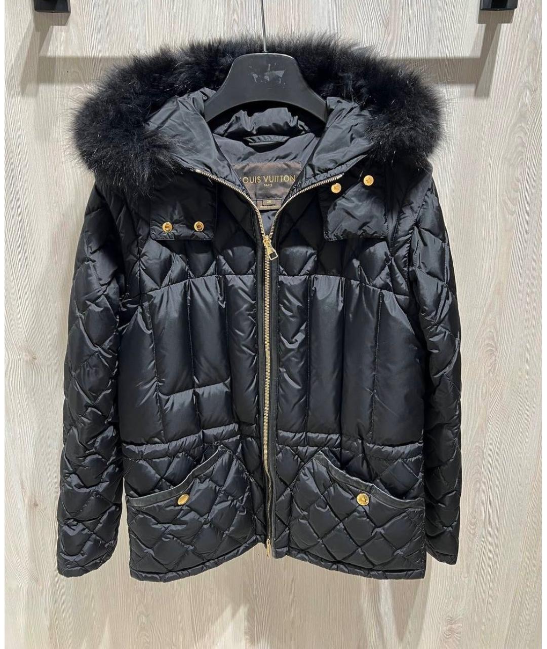 LOUIS VUITTON Черный пуховик, фото 9