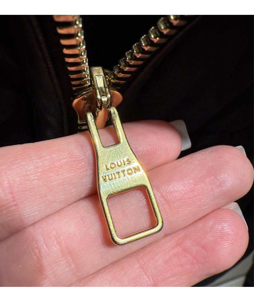 LOUIS VUITTON Черный пуховик, фото 4