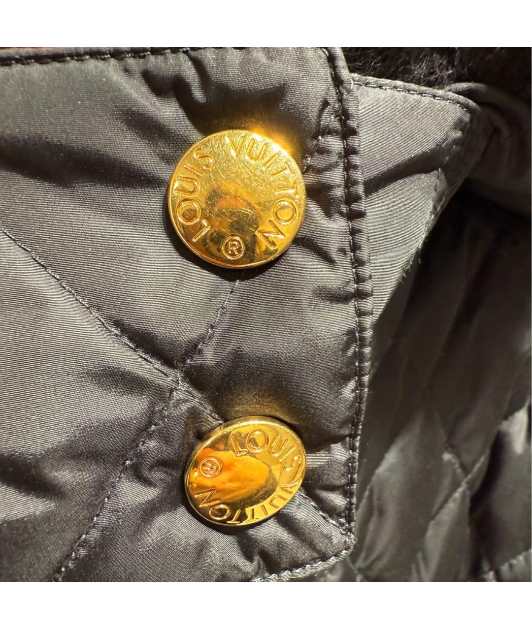 LOUIS VUITTON Черный пуховик, фото 3