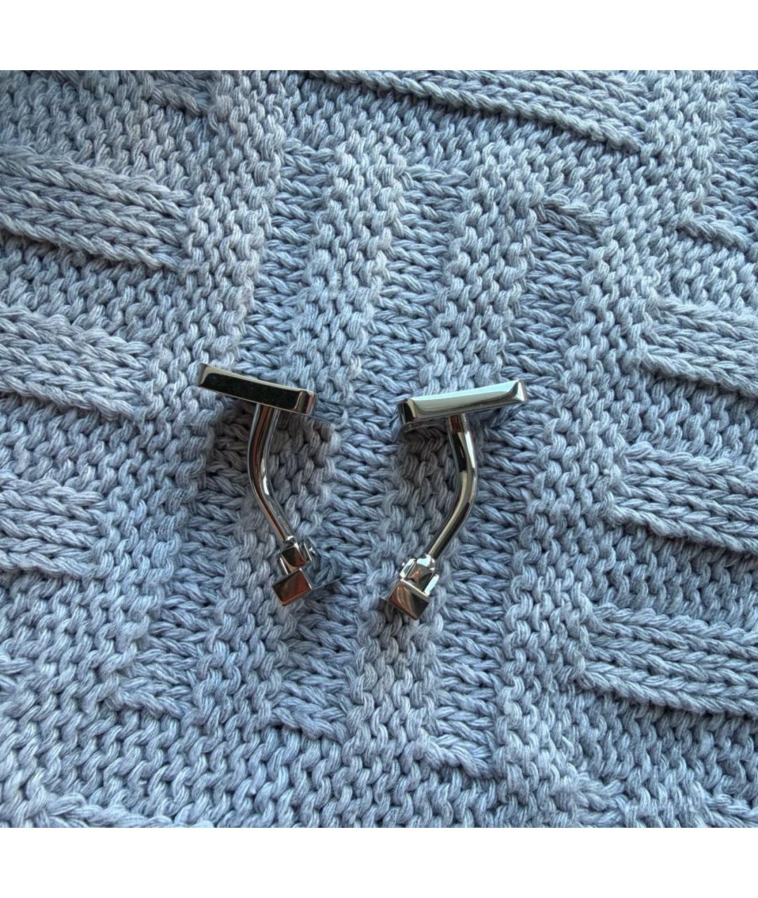 LOUIS VUITTON Серебряные запонки, фото 7