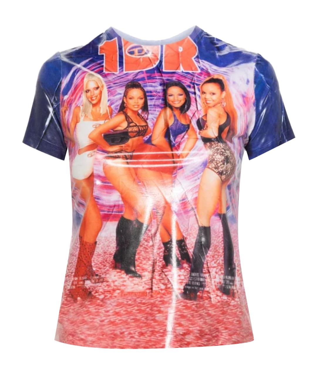 DIESEL Мульти футболка, фото 1