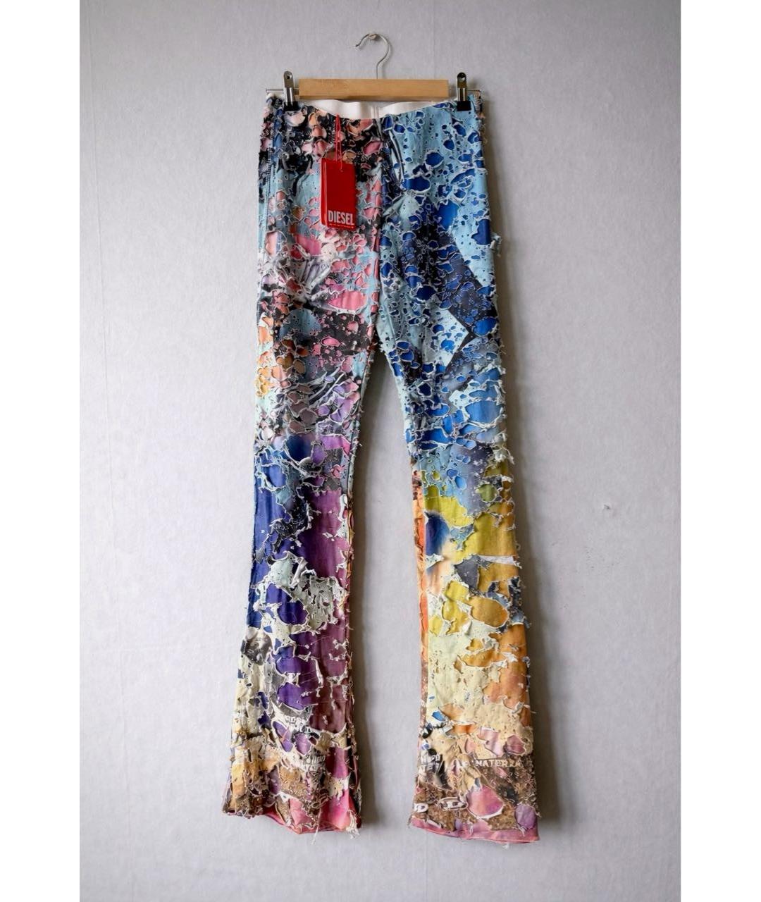 DIESEL Мульти брюки широкие, фото 3