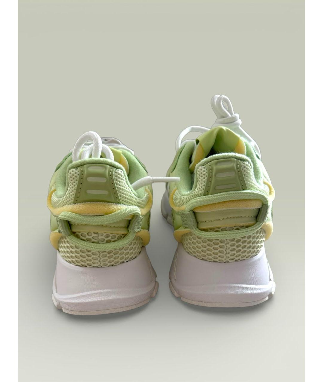 LACOSTE Зеленые замшевые кроссовки, фото 4