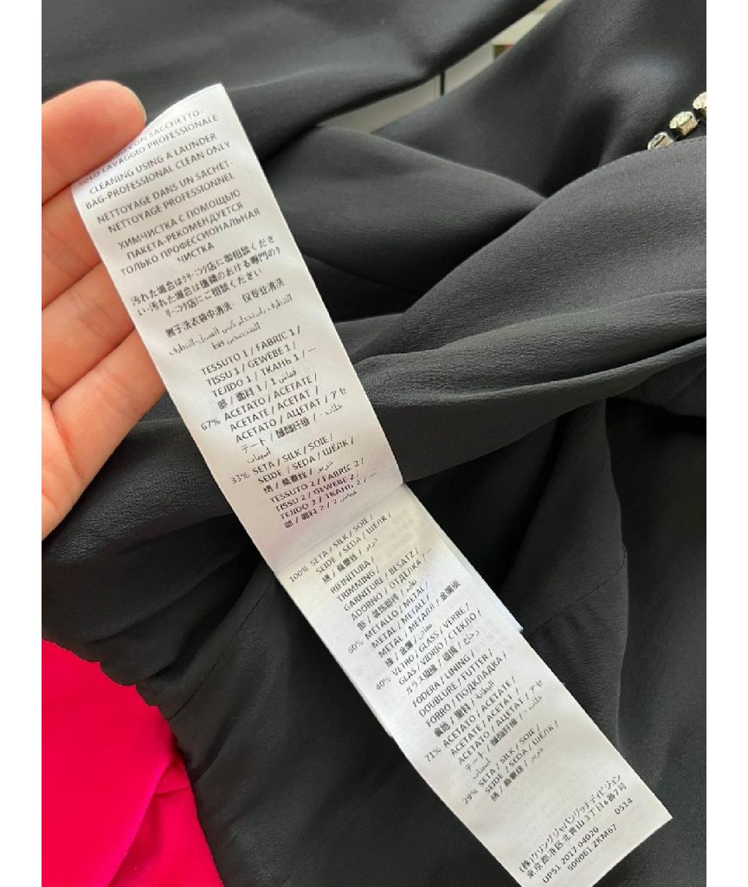 GUCCI Черный ацетатный жакет/пиджак, фото 8