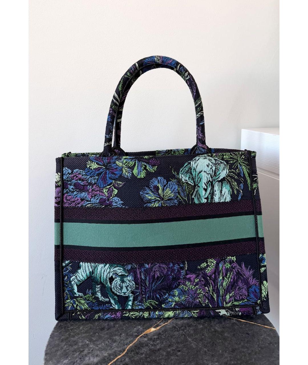 CHRISTIAN DIOR Черная сумка с короткими ручками, фото 3