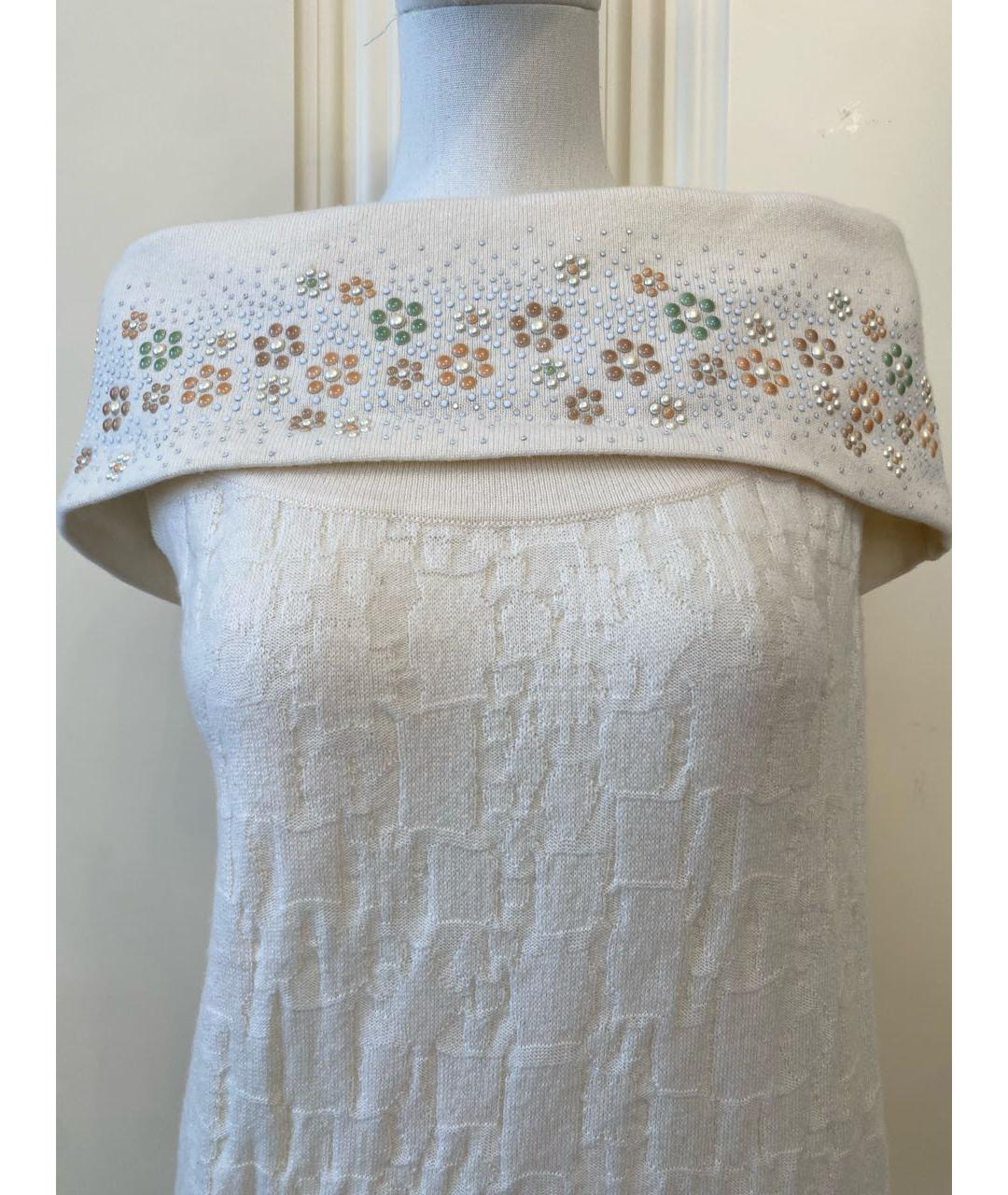 CHANEL Бежевая кашемировая жилетка, фото 3