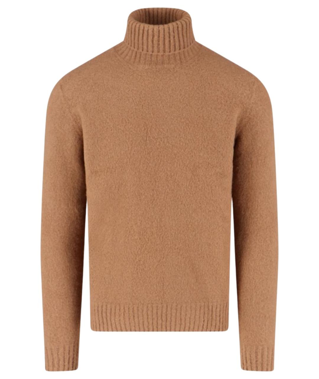 Drumohr Коричневый шерстяной джемпер / свитер, фото 1