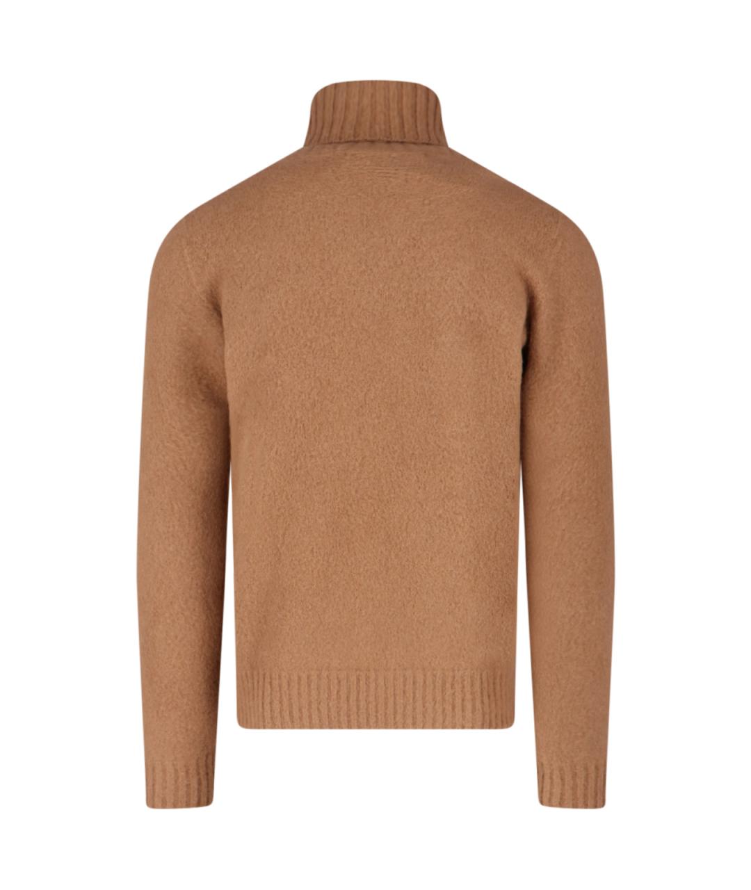 Drumohr Коричневый шерстяной джемпер / свитер, фото 2