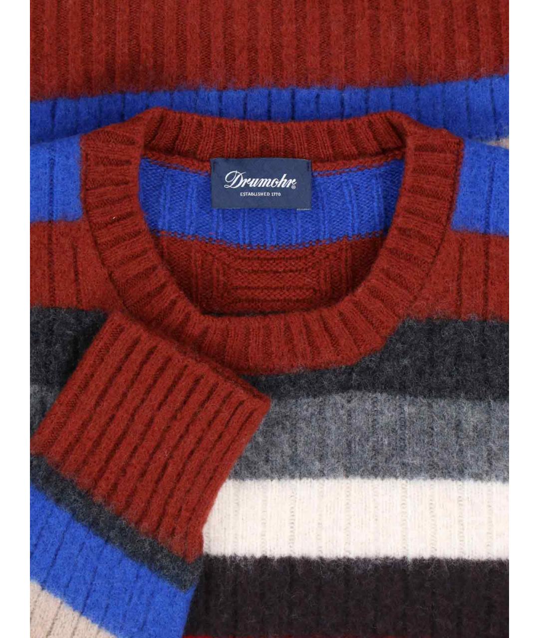 Drumohr Мульти шерстяной джемпер / свитер, фото 3